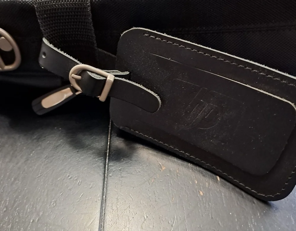 hp Black Nylon Laptop/Briefcase/Messenger Bag